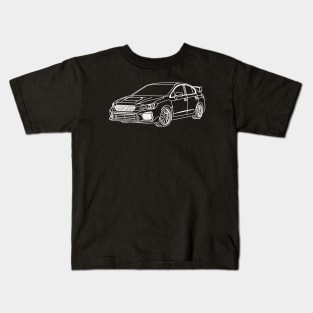 Subaru Impreza WRX STI Kids T-Shirt